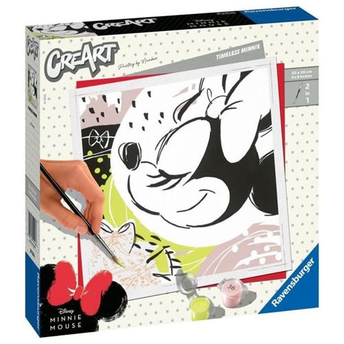 Disney Mickey Mouse - Creart - Carré - Timeless Minnie - Ravensburger