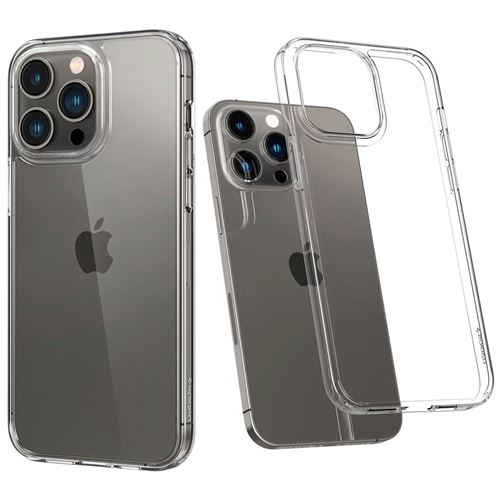 Coque iPhone 14 Pro Max Bi-matière Ultra-fin Spigen SGP Air Skin Hybrid Transparent