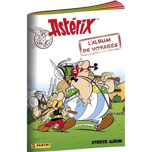 Asterix L'Abum De Voyages - Album + Range Cartes