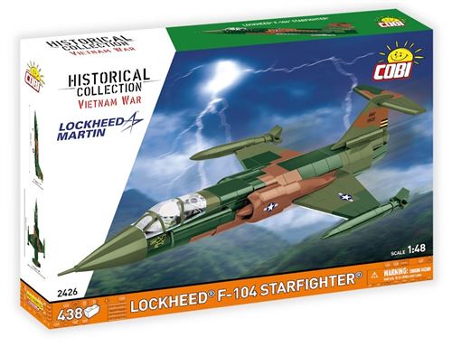 Kit Cobi 2426 Lockheed F-104 Starfighter 1:48 neuf dans son emballage d'origine - Image 3