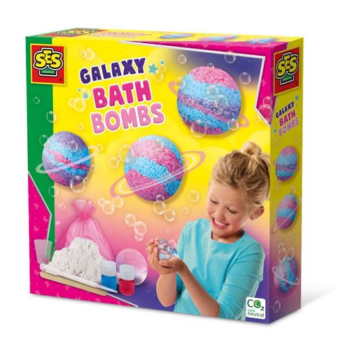 Non Communiqué Kit Créatif : Bombes De Savon Pour Le Bain - Galaxie Ses Creative