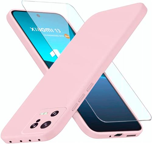 Coque Silicone Rose Pour Xiaomi 13 Little Boutik©