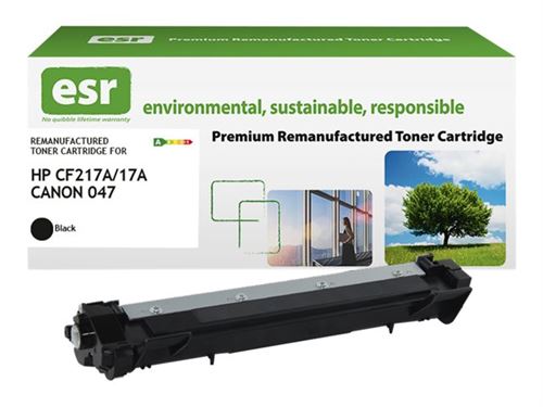 ESR - Zwart - compatibel - gereviseerd - tonercartridge (alternatief voor: HP CF217A) - voor HP LaserJet Pro M102a, M102w, MFP M130a, MFP M130fn, MFP M130fw, MFP M130nw