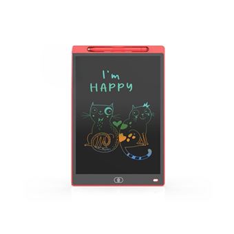 Tablette Graphique Écran Couleur LCD 10 Effaçable pour Enfant Avizar Rouge - 1