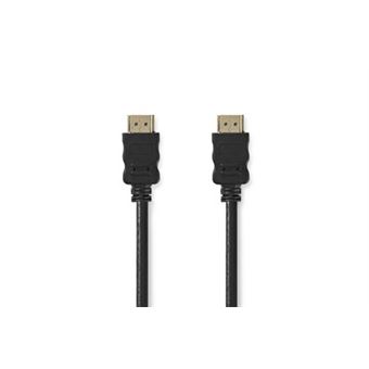 Câble hdmi 0. 5m haute vitesse avec ethernet connecteur hdmi vers connecteur hdmi 0,5 m noir - 1