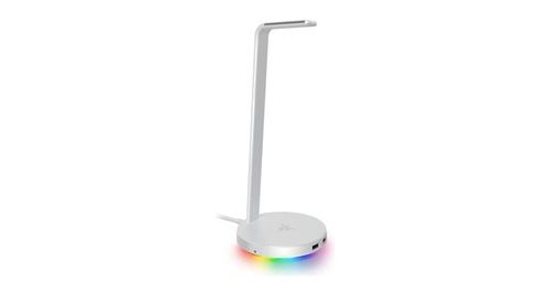 Generique Blanc V2 Chroma Support Pour Casque Base Usb Aluminium Mercury - Image 4