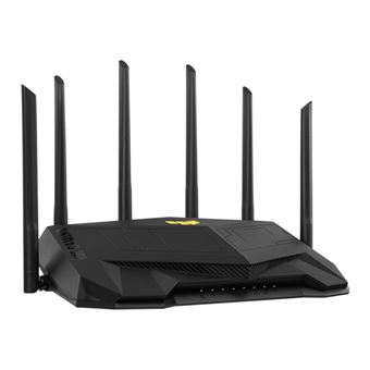 Routeur sans fil Wifi Bi-bande Asus TUF Gaming AX6000 Noir et jaune