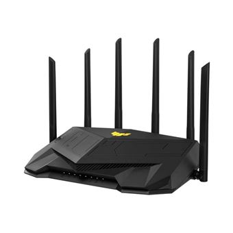 Routeur sans fil Wifi Bi-bande Asus TUF Gaming AX6000 Noir et jaune