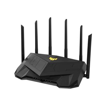 Routeur sans fil Wifi Bi-bande Asus TUF Gaming AX6000 Noir et jaune