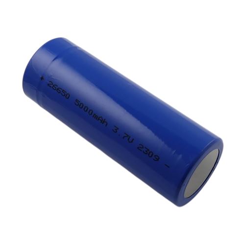 Pile 3.7V 5000mAh Li-ion 18.5Wh Compatible 26650 avec Port USB-C Rechargeable Avizar