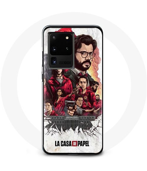 Coque pour Samsung Galaxy S20 Ultra La Casa De Papel affiche art Maniacase