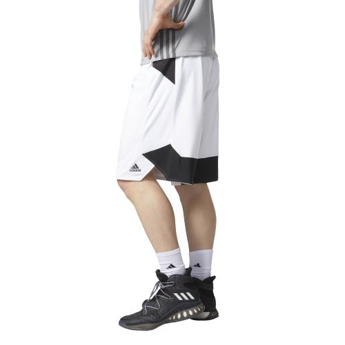 Adidas - Short adidas Crazy Explosive - S - blanc/noir