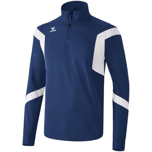 Erima - Sweat d'entraînement Erima Classic Team - 3XL - bleu marine/blanc
