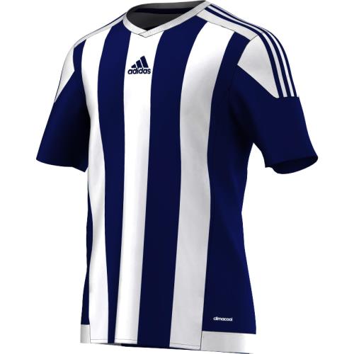 Adidas Striped 15 bleu marine/blanc 9/10 ans Maillot Adulte Homme