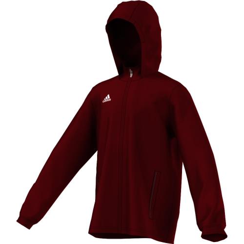Adidas Core 15 rouge puissant/blanc 7/8 ans Veste imperméable Enfant Garçon