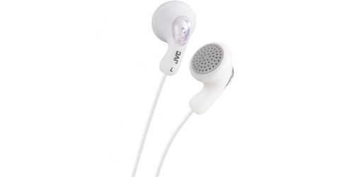 JVA HA-F14 - Ecouteur intra-auriculaire Gumy sans micro - blanc