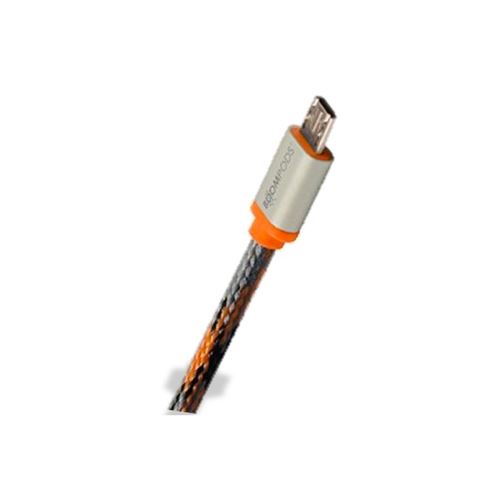 câble / USB Boompods RCMORA Micro-USB, blindé, 1m, orange