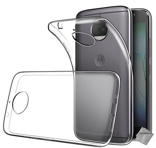 Housse etui coque gel fine Motorola Moto G5s Plus avec verre trempe - TRANSPARENT TPU