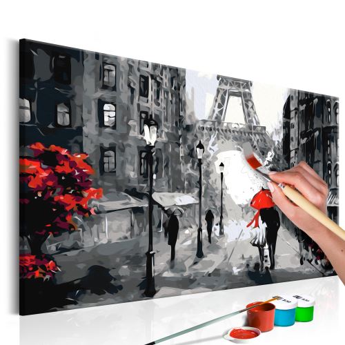 40 98 Sur Tableau A Peindre Par Soi Meme Amoureux A Paris Decoration Image Art Peinture Par Numeros Kits De Peinture Pour Adultes 60x40 Cm Achat Prix Fnac
