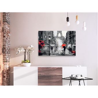 40 98 Sur Tableau A Peindre Par Soi Meme Amoureux A Paris Decoration Image Art Peinture Par Numeros Kits De Peinture Pour Adultes 60x40 Cm Achat Prix Fnac