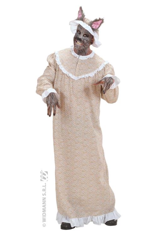 WIDMANN Costume Mere Grand Mechant Loup - Multicolores - XL