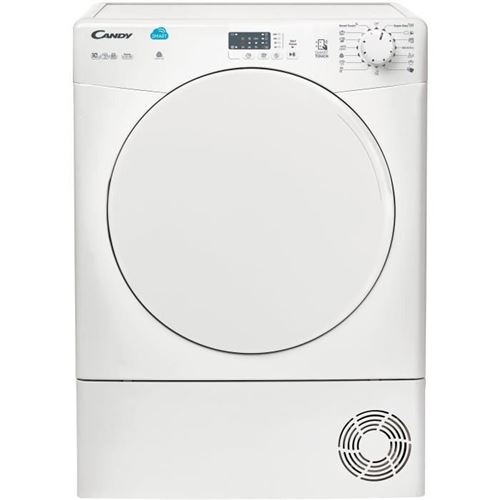 Candy SMART CS C10LF-S - Sèche-linge - indépendant - largeur : 60 cm - profondeur : 59.5 cm - hauteur : 85 cm - chargement frontal - blanc