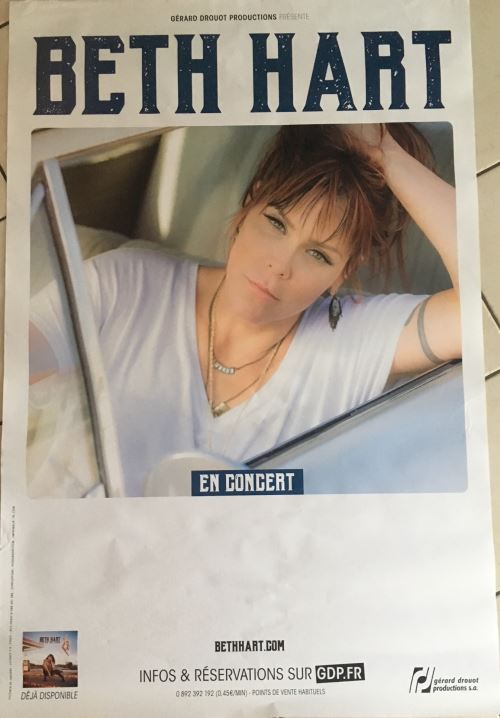 Beth HART - En Concert 2018 - AFFICHE