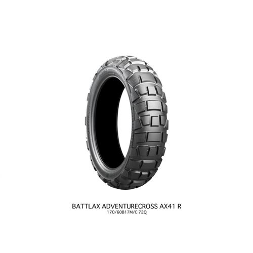 SET DE PNEUS BRIDGESTONE ADVEN.CROSS AX41 M+S 120/70-19 DOT20 + 170/60-17 - Image 20