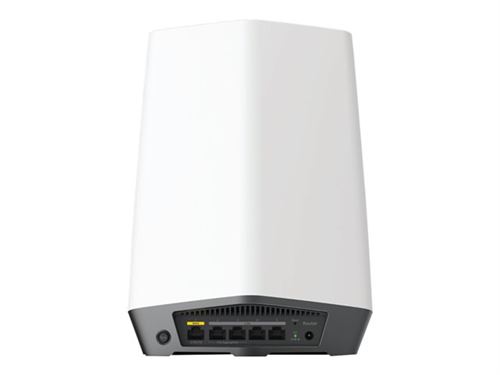 NETGEAR Orbi Pro SXK80 - Système Wi-Fi (routeur, rallonge) - maillage - GigE, 2.5 GigE - 802.11a/b/g/n/ac/ax - Tri-bande - fixation murale, montable sur plafond