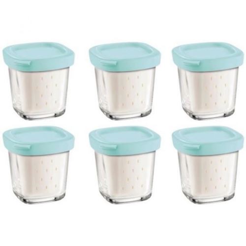 6 pots de yaourt pour Yaourtiere - SEB XF100501