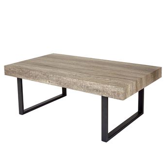 Table Basse De Salon Kos T576 Fsc 40x110x60cm Chene Sauvage
