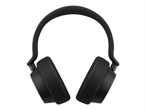 Microsoft Surface Headphones 2 - Écouteurs avec micro - circum-aural - Bluetooth - sans fil - Suppresseur de bruit actif - jack 3,5mm, USB-C - noir mat - commercial