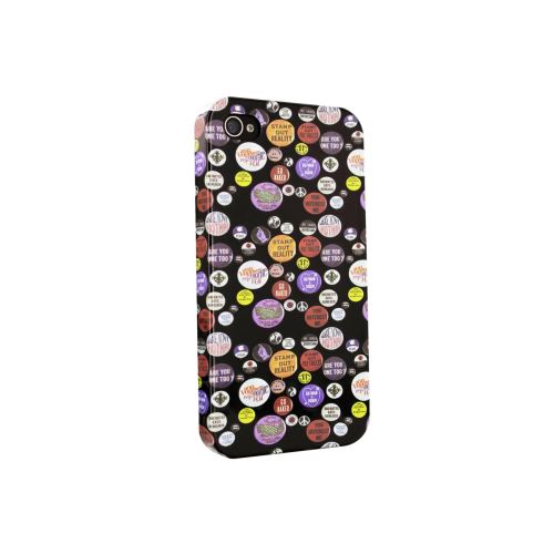 Kothai Coque Arriere Badges Apple Iphone 4**