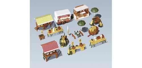 FALLER  March&eacute;-N - B&acirc;timent pour train miniature