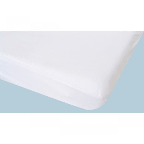 Protège matelas non-feu imperméable molleton 80x190