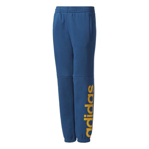 Adidas - Pantalon junior adidas Logo - 11/12 ans - bleu nuit/jaune
