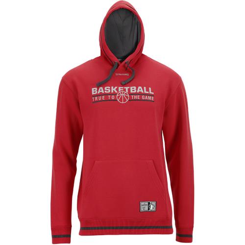 Spalding - Sweat à capuche Spalding Team - 3XL - rouge/noir