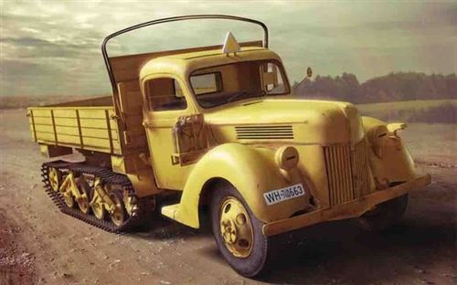 ICM 35412&ndash;1/35&nbsp;V3000s/SSM, sp&eacute;cial Automobile 3B, Mule