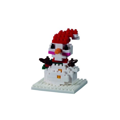 Brixies 220.02199999999999 Carte Postale Bonhomme de Neige 3D Puzzle