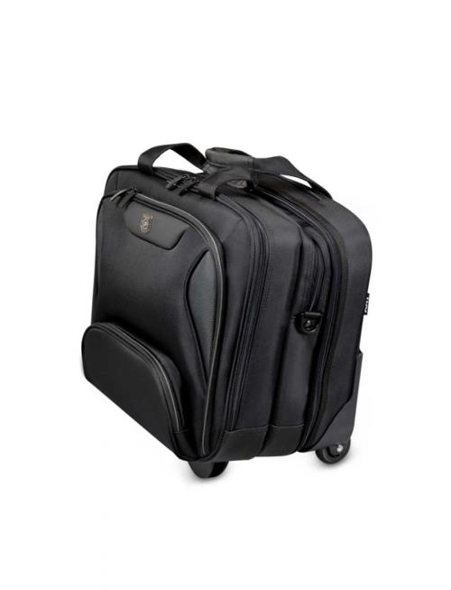 Port Designs Manhattan Noir 42L Porte ordinateur à roulettes 15,6 pouces