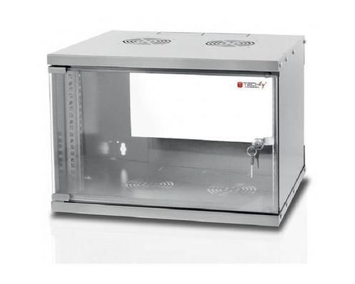 Techly Wall Rack Cabinet 19 6U prof. 320 Grey Assembled I-CASE EL-1006G32