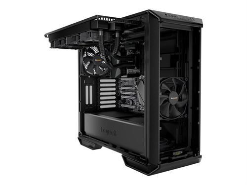 be quiet! Dark Base 700 - Towermodel - uitgebreide ATX - zijpaneel met raam - geen voeding (ATX / PS/2) - USB/Audio