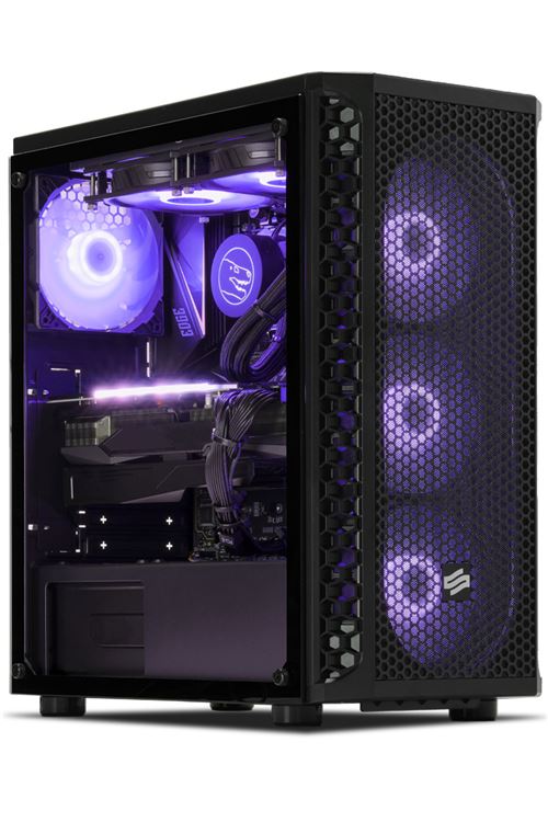 PC Gaming Expert Watercooling, Intel i7-10700KF, Geforce RTX 3060, 16 Go RAM DDR4, 500Go SSD NVMe 970 Evo, 3To HDD, USB 3.1, Wifi, Bluetooth, sans OS