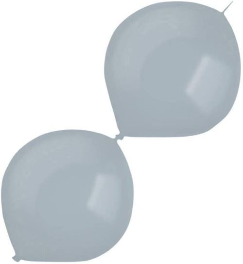 Amscan ballons pendules de mode 15 cm en latex gris 100 pièces