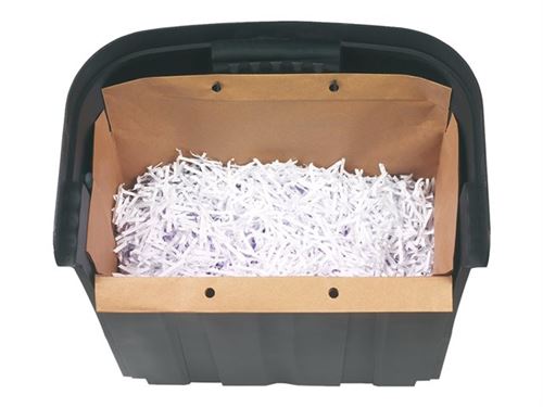 Rexel Mercury Recyclable Shredder Waste Bags - Sac poubelle (pack de 20) - pour Mercury RDM1150, RDS2250, RDSM750, RDX1850