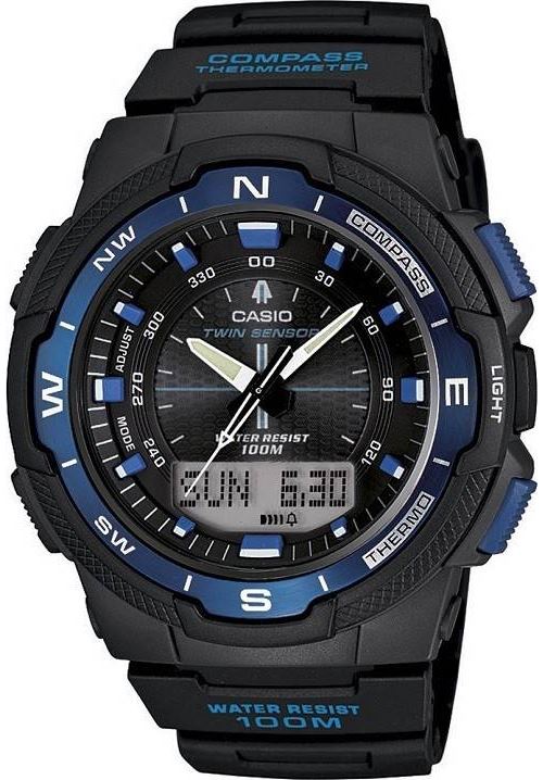 Montre Homme Casio Collection SGW-500H-2BVER Noir