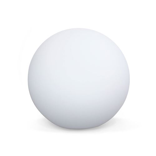Sweeek Boule LED 30cm – Sphère décorative lumineuse Ø30cm blanc chaud commande à distance