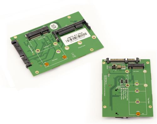Adaptateur CFAST + M2 (SATA) + mSATA vers SATA Ultra polyvalent !.