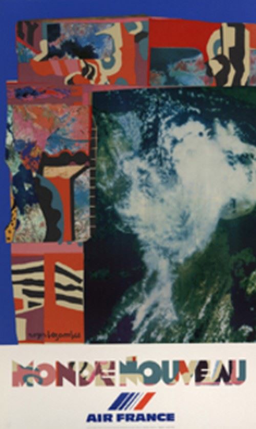 AIR FRANCE - 63x100 cm - AFFICHE / POSTER