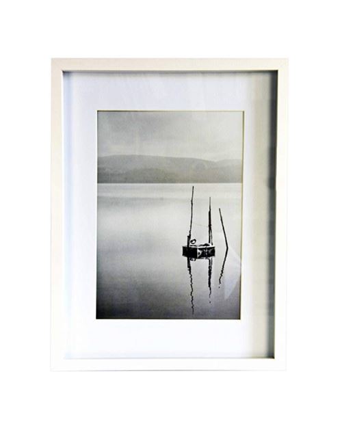Nielsen Aura Blanc 40 x 50 bois incl. Passepartout 1140001